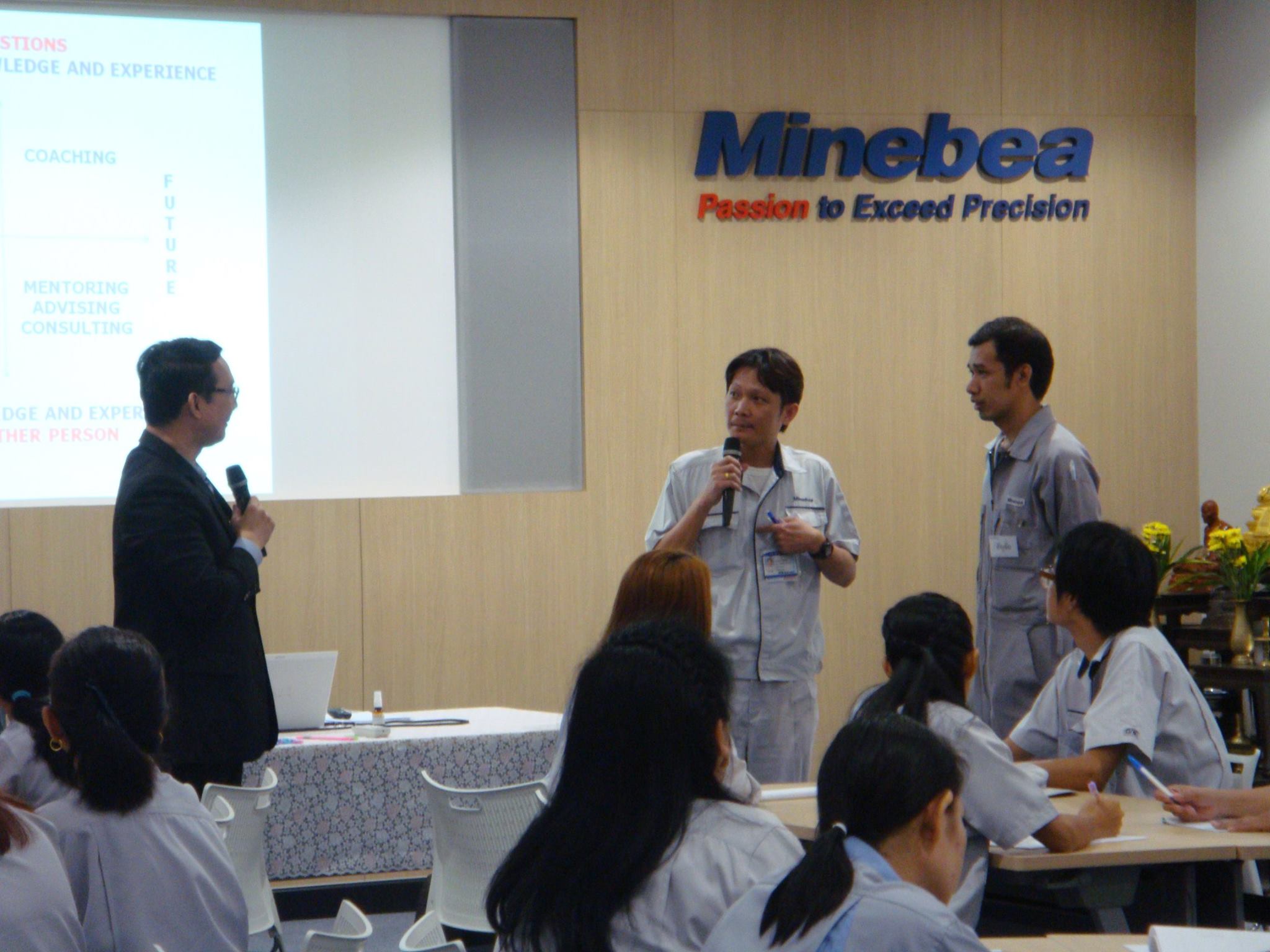 NMB-Minebea Thai : เทคนิคการบริหารจัดการการเป็นพี่เลี้ยง รุ่นที่1