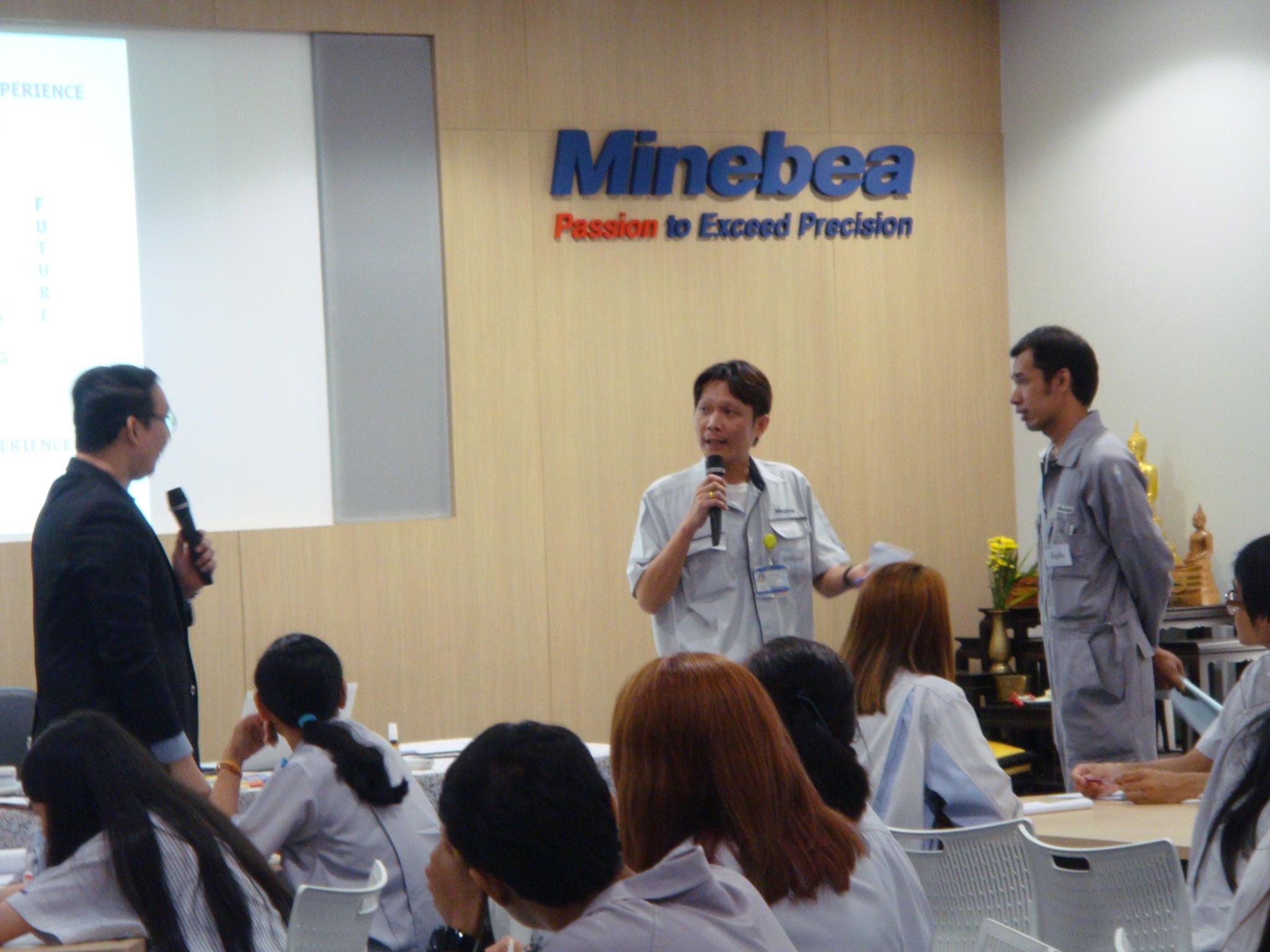 NMB-Minebea Thai : เทคนิคการบริหารจัดการการเป็นพี่เลี้ยง รุ่นที่1